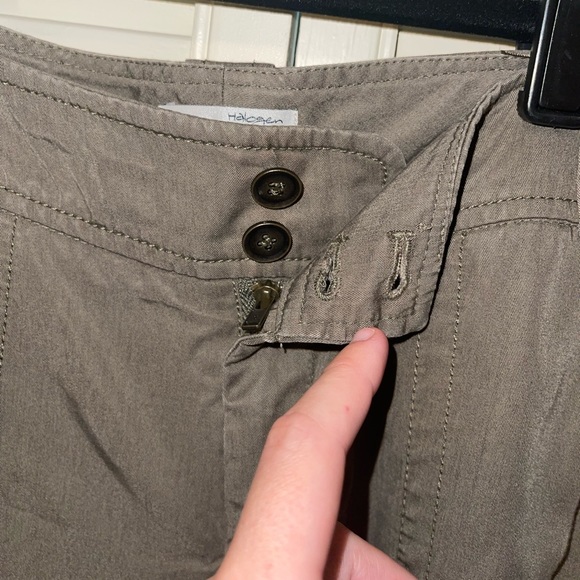 Halogen pants in olive green - Picture 2 of 7